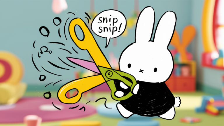 Miffy Snip Snip Go the Scissors