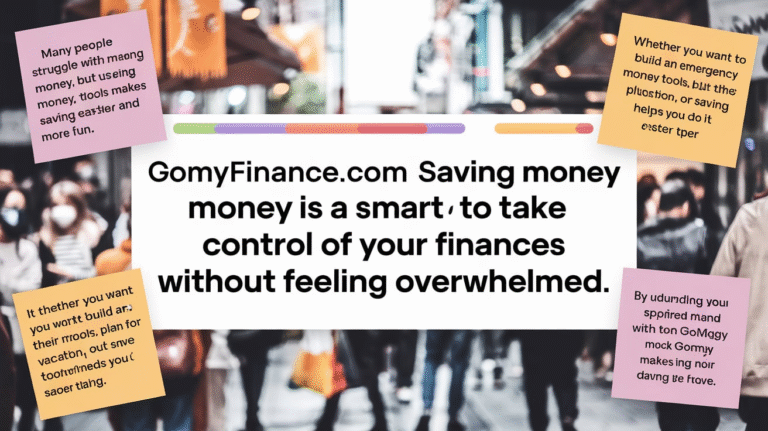 gomyfinance.com saving money
