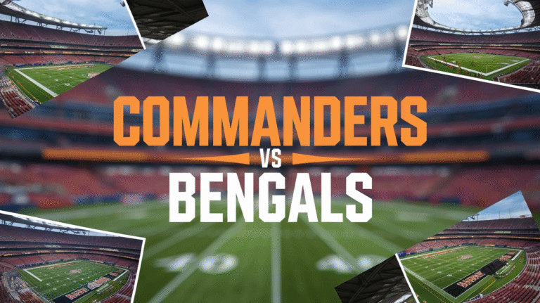 Commanders vs Bengals Where to Watch